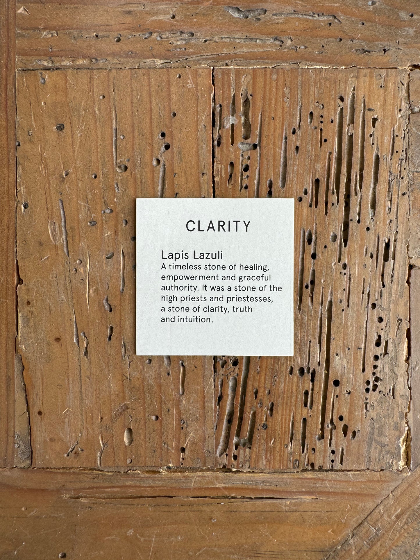 The Clarity Bracelet – Lapis Lazuli