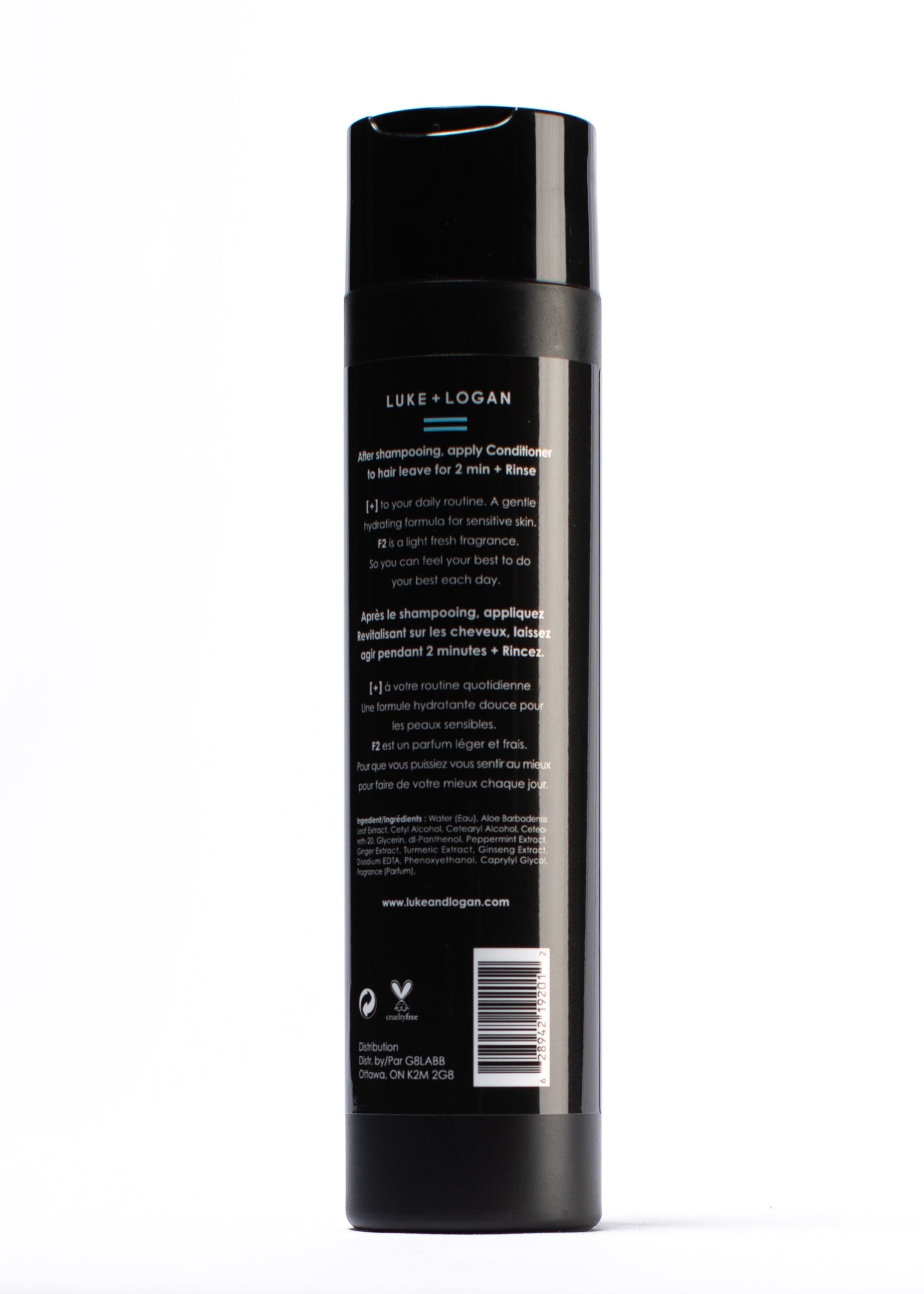 Fresh Low Fragrance Conditioner (F2) – Revitalizing Hydration | Luke+Logan