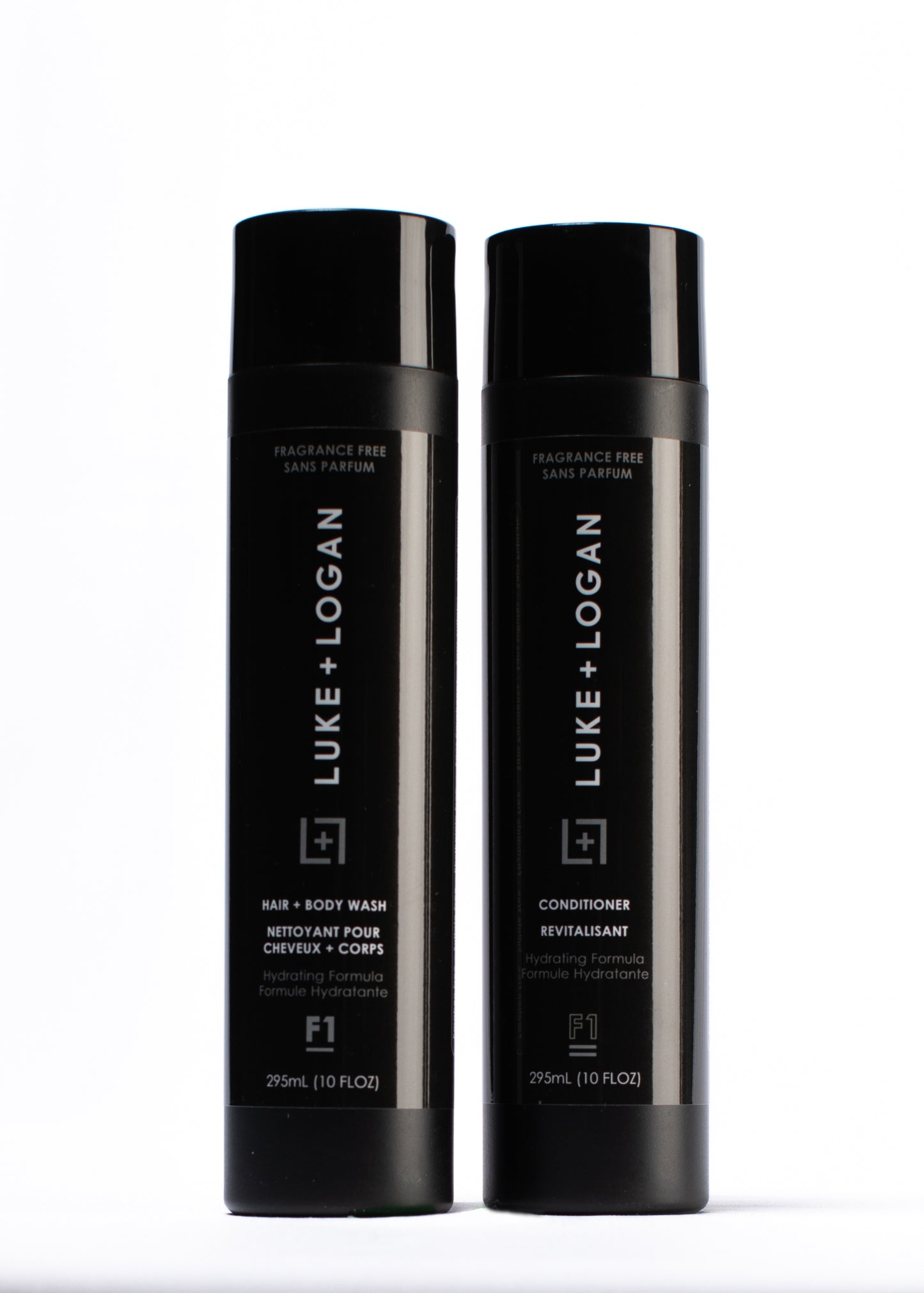F1 Start Here Set – Fragrance-Free Hair & Body Wash + Conditioner | Luke+Logan